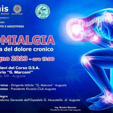 KC Augusta – Incontro con gli allievi del corso OSA: “Fibromialgia: sintomi e cura del dolore cronico”