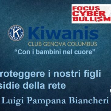 KC Genova Columbus – “Come proteggere i nostri figli dalle insidie della rete” Videoconferenza