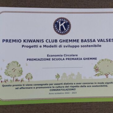 KC Ghemme e Bassa Valsesia – Nella scuola primaria con il Progetto “RicicliAMO” per difendere l’ambiente