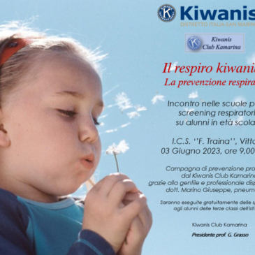 KC Kamarina – Screening respiratorio nelle scuole