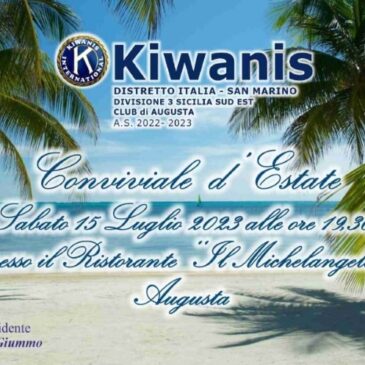 KC Augusta – Conviviale d’estate