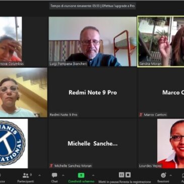 KC Genova Columbus – Videoconferenza per parlare di autismo in Ecuador