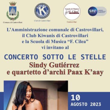KC Castrovillari – Per la notte di San Lorenzo “Concerto sotto le stelle” per Kiwanis Children’s Fund