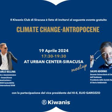 Dal Chair Giancarlo Bellina – Su Youtube il servizio sul Primo Meetup Kiwanis