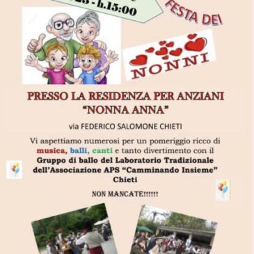 KC Chieti Pescara G.D’Annunzio – Festa dei nonni presso la Residenza per Anziani Nonna Anna