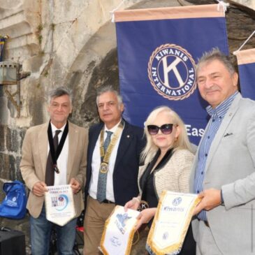 KC Terre di Aci e KC Sikelia Est – Kiwanis One Day con consegna dei collari ai presidenti ei due nuovi club