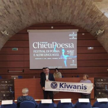 KC Chieti Pescara “G. D’Annunzio” – Sostegno alla V Edizione di “ChietiPoesia”