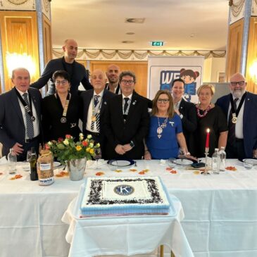 KC Chieti Theate – Il club presente al Passaggio delle Insegne della Div. 11 Abruzzo