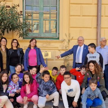 KC Elimo Paceco – Kiwanis One Day a scuola con piantumazione alberi