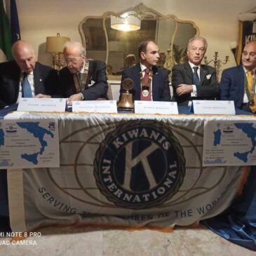 KC Peloro Messina – Inaugurazione dell’A.S. 2023-24 con incontro sul tema “Il Kiwanis, antesignano della macroregione”