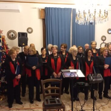 KC Augusta – Concerto di Natale per gli ospiti della RSA Villa del Monte con la Pro Loco Augusta