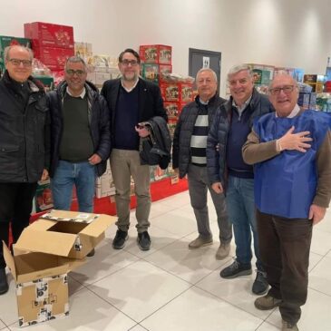 KC Augusta – Partecipazione alla raccolta alimentare promossa dalla Consulta dei club service a favore delle Caritas parrocchiali della città
