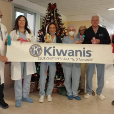 KC Chieti Pescara “G. D’Annunzio” – Octopus therapy, polipetti morbidi donati alla terapia intensiva neonatale dell’ospedale di Chieti