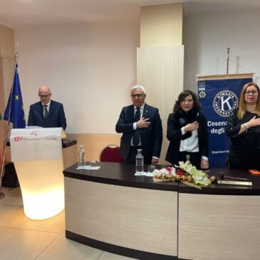 KC Cosenza Città degli Enotri – Bilancio delle attività alla Conviviale di Natale