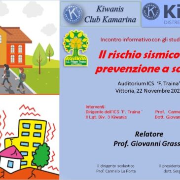 KC Kamarina – “Giornata della sicurezza” con gli alunni dell’I.C.S. Traina di Vittoria