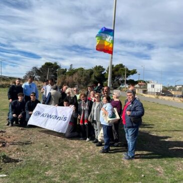 KC Sikelia Est – Festa degli alberi con piantumazione di un carrubo e di un ginkgo biloba