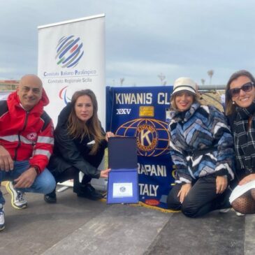 KC Trapani – Compartecipazione all’evento “Ti presento uno sport” con dono al Comune di un Calcio Balilla paralimpico