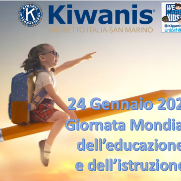 Dal Chair distrettuale “Giornata Internazionale dell’Educazione”, Giovanni Grasso