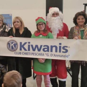 KC Chieti Pescara “G. D’Annunzio”- Sostegno a “Babbo Natale per le malattie rare”