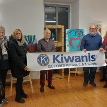 KC Chieti Pescara “G. D’Annunzio” e KC Chieti Pescara – Supporto alla mostra “sensoriale” di un’artista contemporanea