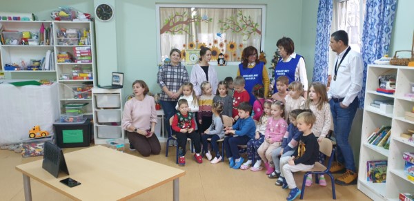 KC Catania Est – I bambini ucraini ringraziano gli alunni di Gravina e di Catania
