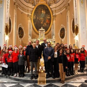 KC Kamarina – Coro di Natale con gli alunni dell’ICS Traina di Vittoria