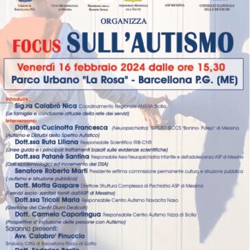 KC Barcellona del Longano – Convegno “Focus sull’autismo”