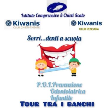 KC Chieti Theate – Sorri…denti a Scuola. Tour tra i Banchi