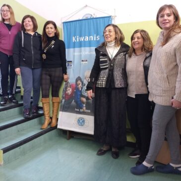 KC Genova Columbus – “Pentolaccia” per il carnevale realizzata dagli amici dell’AnFFAS per il club