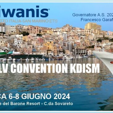 Dal Governatore – Convocazione alla XLV Convention del Kiwanis Distretto Italia San Marino