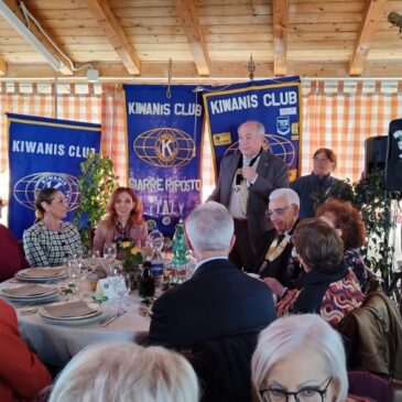 KC Aci Castello Riviera dei Ciclopi, KC Etneo e KC Giarre Riposto – Conviviale di Pasqua con donazioni