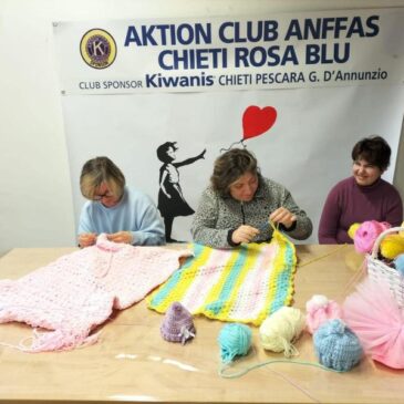 KC Chieti Pescara “G. D’Annunzio” – Aktion Club Week 2024 con Anffas Rosa Blu
