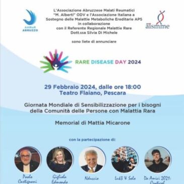 KC Chieti Pescara “G. D’Annunzio” – Rare Disease Day Pescara 2024