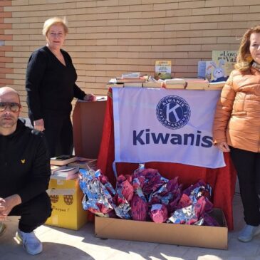 KC Chieti Theate – Mercatino del libro usato e vendita di Uova di Pasqua Kiwanis