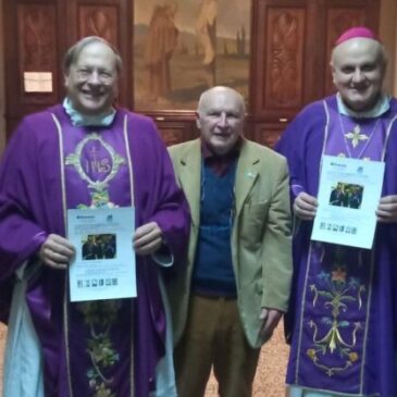 KC Genova Columbus – Luciano Giacomini incontra i vescovi di Alessandria e di Chioggia per parlare del Kiwanis