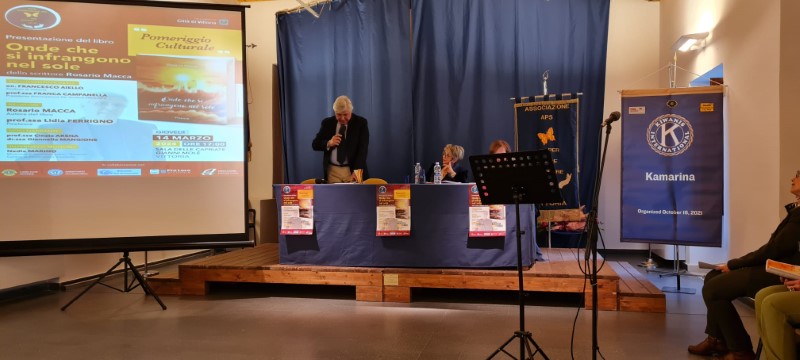 KC Kamarina – In interclub al pomeriggio culturale per la presentazione di un libro