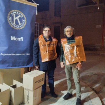 KC Menfi – Il club partecipa alla colletta alimentare promossa dalla Fondazione Banco Alimentare