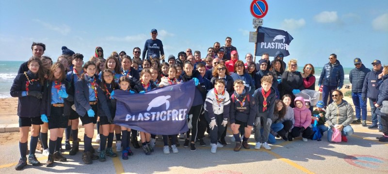 KC Menfi – Partecipazione in interclub alla Giornata ecologica organizzata da Plastic Free