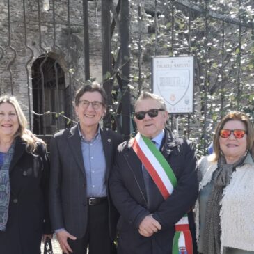 KC Pescara – Partecipazione alla cerimonia di apposizione di una Targa Storica nel “Palazzo Conti Martucci”