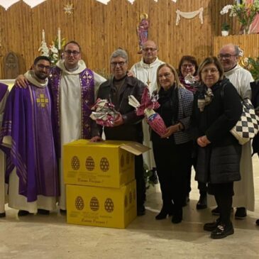 KC Acireale – Donazione di uova di Pasqua del Progetto “Un uovo per la vita”