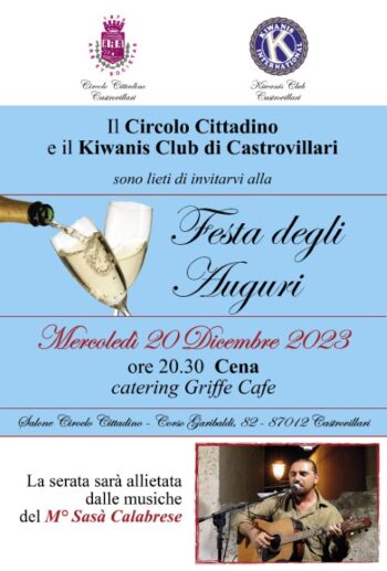 KC Castrovillari – Festa degli auguri di Natale