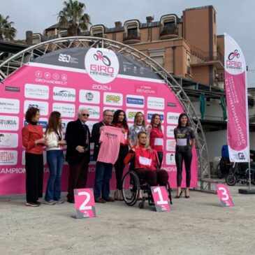 KC Genova Columbus e Div. 15 Lombardia Liguria alla prima tappa del Giro in Hand Bike