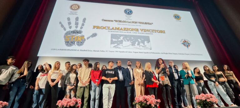 KC Trapani – Video incontri con le scuole partecipanti al concorso “Scelgo la non Violenza”