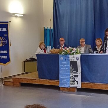 KC Vittoria Colonna Valle dell’Ippari – Premiazione Alfiere della Legalità in interclub