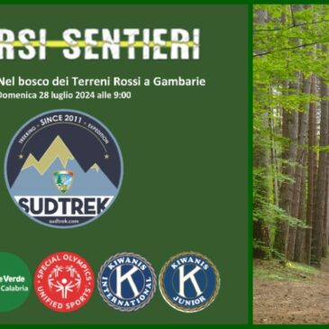 KC  EClub Junior Italia – Patrocinio a “Diversi sentieri” incontro di inclusione e natura il 28 luglio p.v.