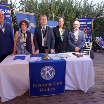 Gemellaggio tra i Kiwanis club Modica, Caltagirone e Siracusa