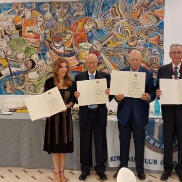 Gemellaggio tra i Kiwanis Club Giarre Riposto e Trapani Saturno