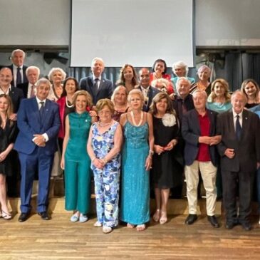 KC Peloro Messina – Conviviale estiva con ingresso di nuovi soci e report dei riconoscimenti ai soci e al club