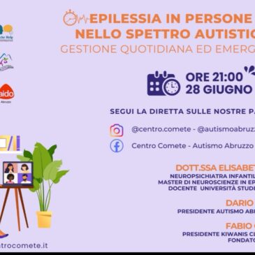KC Pescara – Convegno su epilessia in persone nello spettro autistico