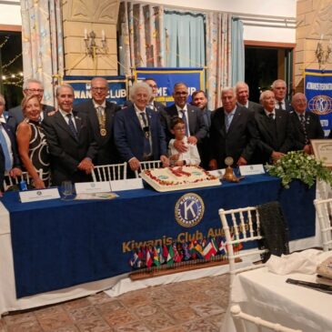 KC Augusta – Passaggio della Campana del club e Passaggio delle Consegne tra i Lgt. Governatore